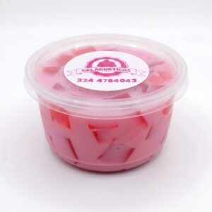 Gelatina Mosaico Frutos Rojos